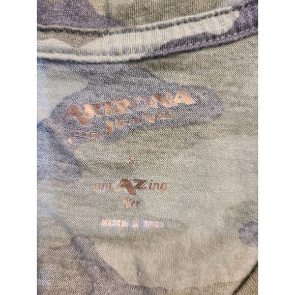 Arizona small women's the amazing tee v neck camo - Picture 3 of 7
